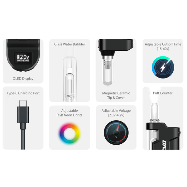 elfbar elfa kaufen Yocan Dyno Wax Vaporizer — Badass Glass main image 0