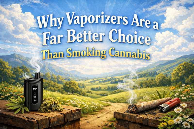 Why Vaporizers Are a Far Better Choice Than Smoking Cannabis