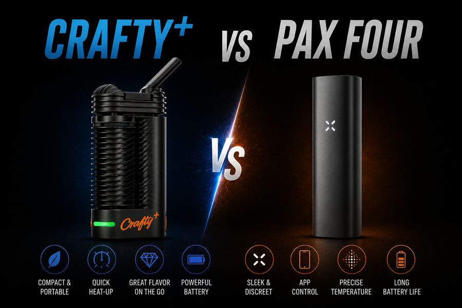 Crafty+ vs PAX Four: Which Portable Vaporizer Is Right for You?