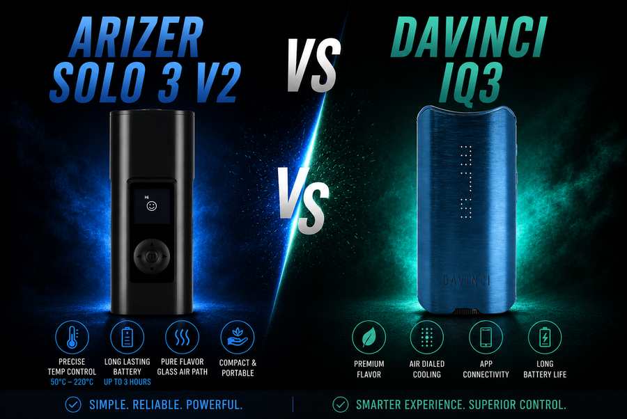 Arizer Solo 3 V2 vs Davinci IQ3: Glass Purity or Smart Precision?