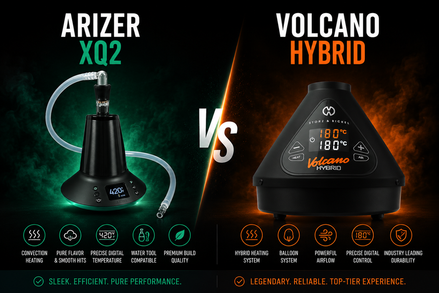 Arizer XQ2 vs Volcano Hybrid: Budget vs Premium Desktop