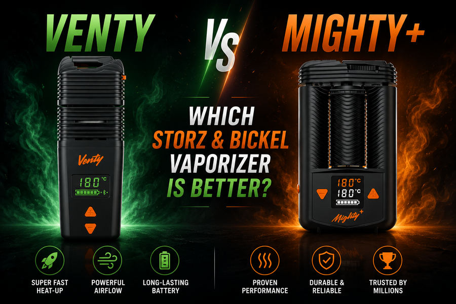 Venty vs Mighty+: Which Storz & Bickel Vaporizer Is Better?
