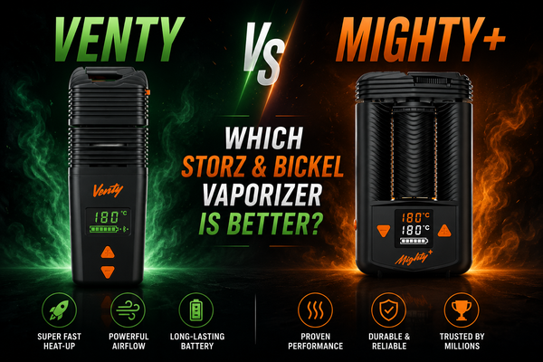 Venty vs Mighty+: Which Storz & Bickel Vaporizer Is Better?