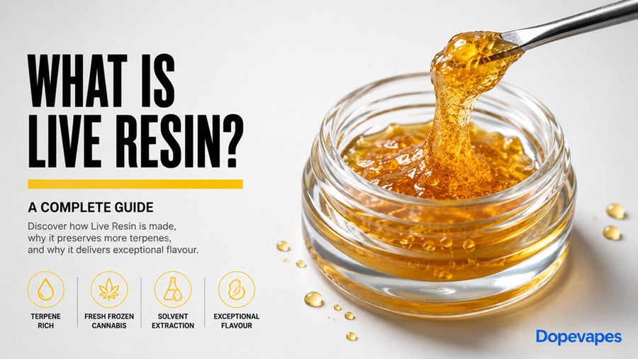 What is Live Resin? The Complete Beginner’s Guide (UK Guide 2026)