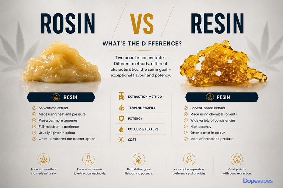 Rosin vs Resin: What’s the Difference? (UK Guide 2026)