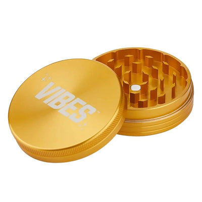 Vibes x Aerospaced 2pc 2.5" Grinder - Yellow - 50% Discount