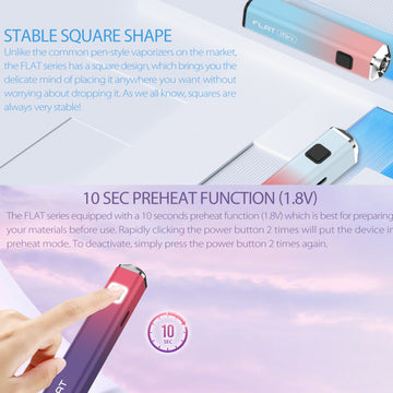Flat Dab Pen 510 Battery - Yocan 510 Dab Pen Battery | Durable, Portable - DopeVapes Online Shop Flat Dab Pen 510 Battery - Yocan 510 Dab Pen Battery | Durable, Portable - DopeVapes Online Shop
