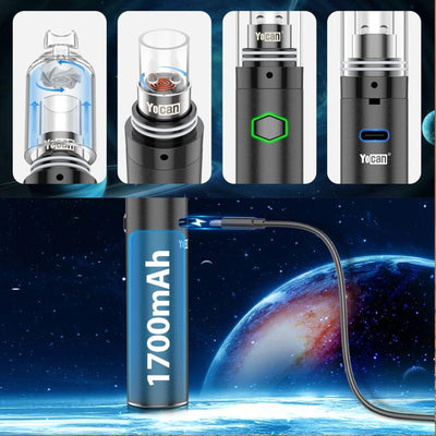 Orbit Wax Vaporizer Pen - Black