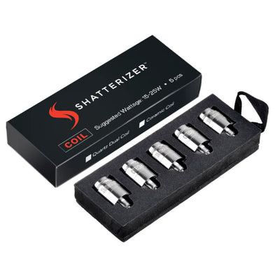 Shatterizer Quartz Coils x5